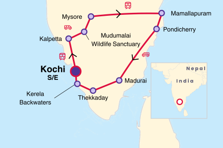 Southern India Splendor: A 14-Day Journey from Kochi to Kochi