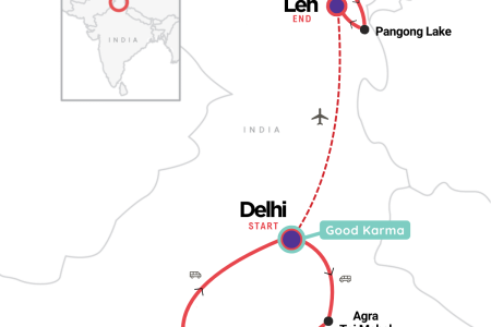 Golden Triangle & Ladakh: History, Culture & High Passes